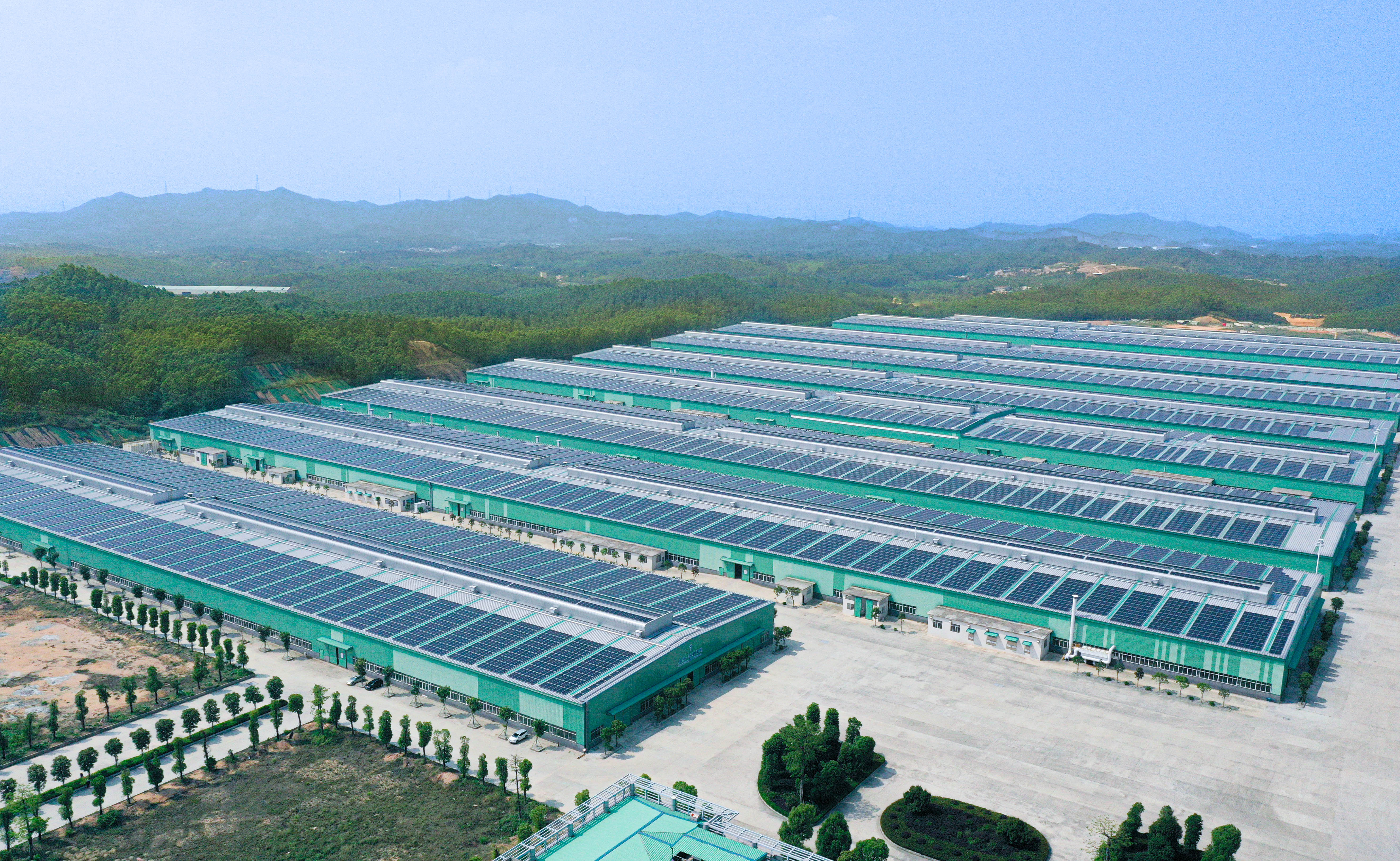 29MW！比分365新能源公司点亮广东富华绿色将来